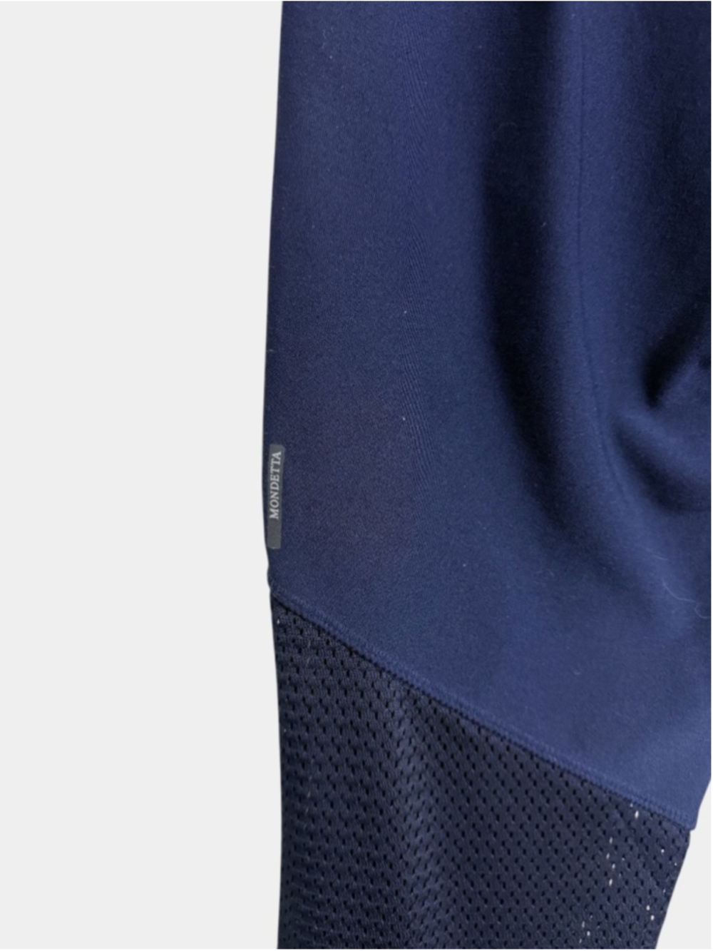 MONDETTA Mesh Blue Leggings High-waisted, Sz S - Picture 6 of 9